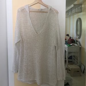 Hooded Summer Sweater Coverup